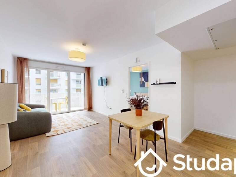 T2 45m² meublé rénové à Asnières-sur-Seine Coliving