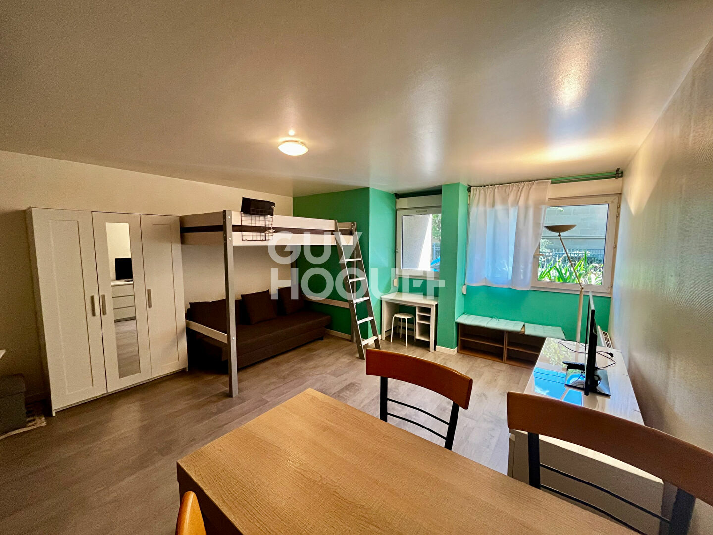 Furnished studio 30sqm with mezzanine Vieux Massy 91300