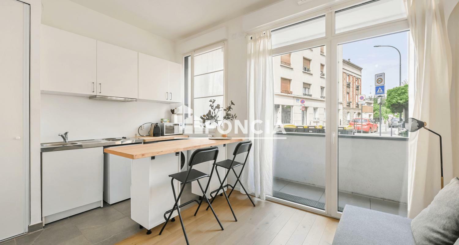 FOR SALE ASNIERES SUR SEINE - Fully equipped studio 24sqm in a modern building