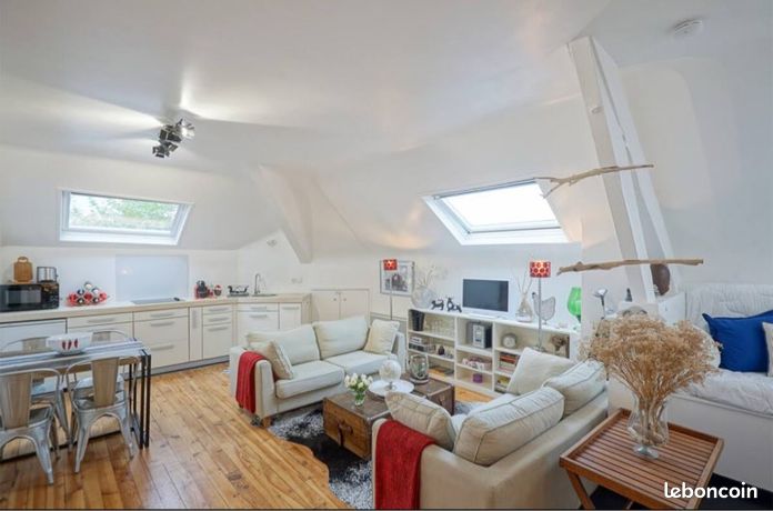 T2 loft apartment in Biarritz St Charles / Marne