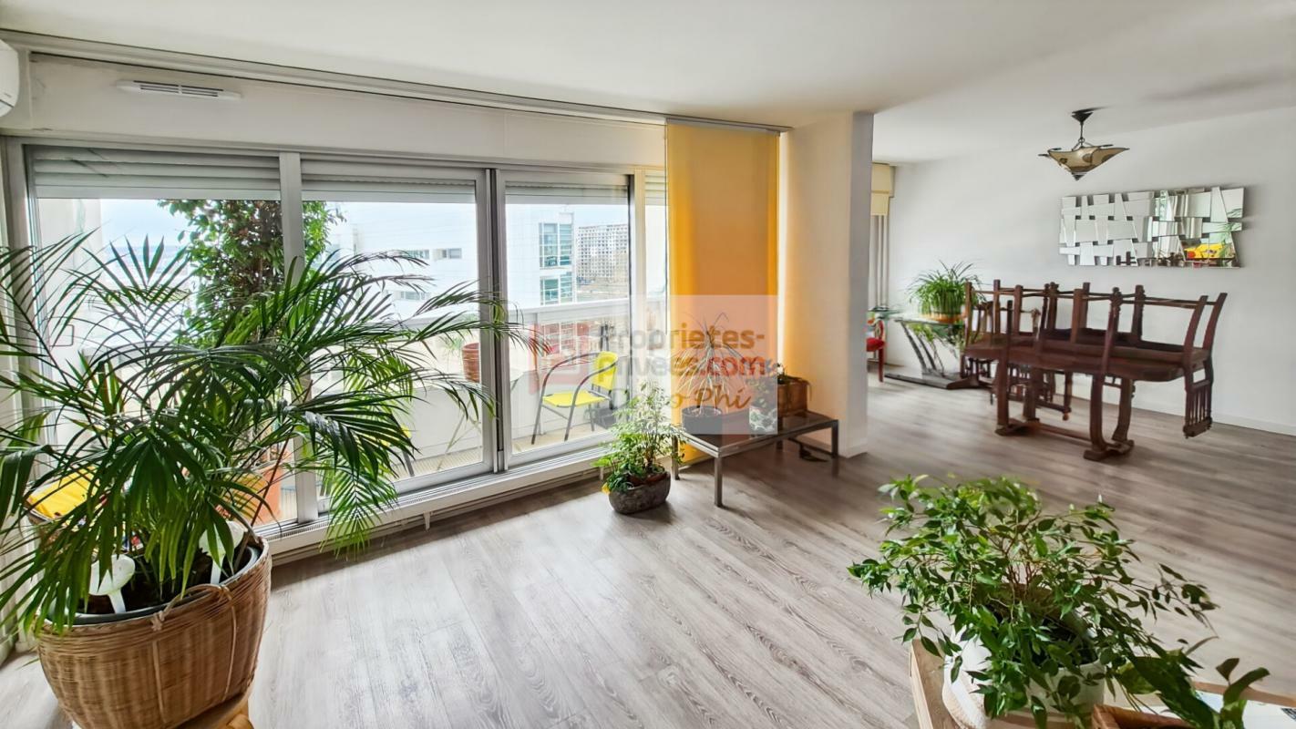 Vue totalement dégagée orientée ouest, sur la Seine - appartement 113 m2, Paris 15°