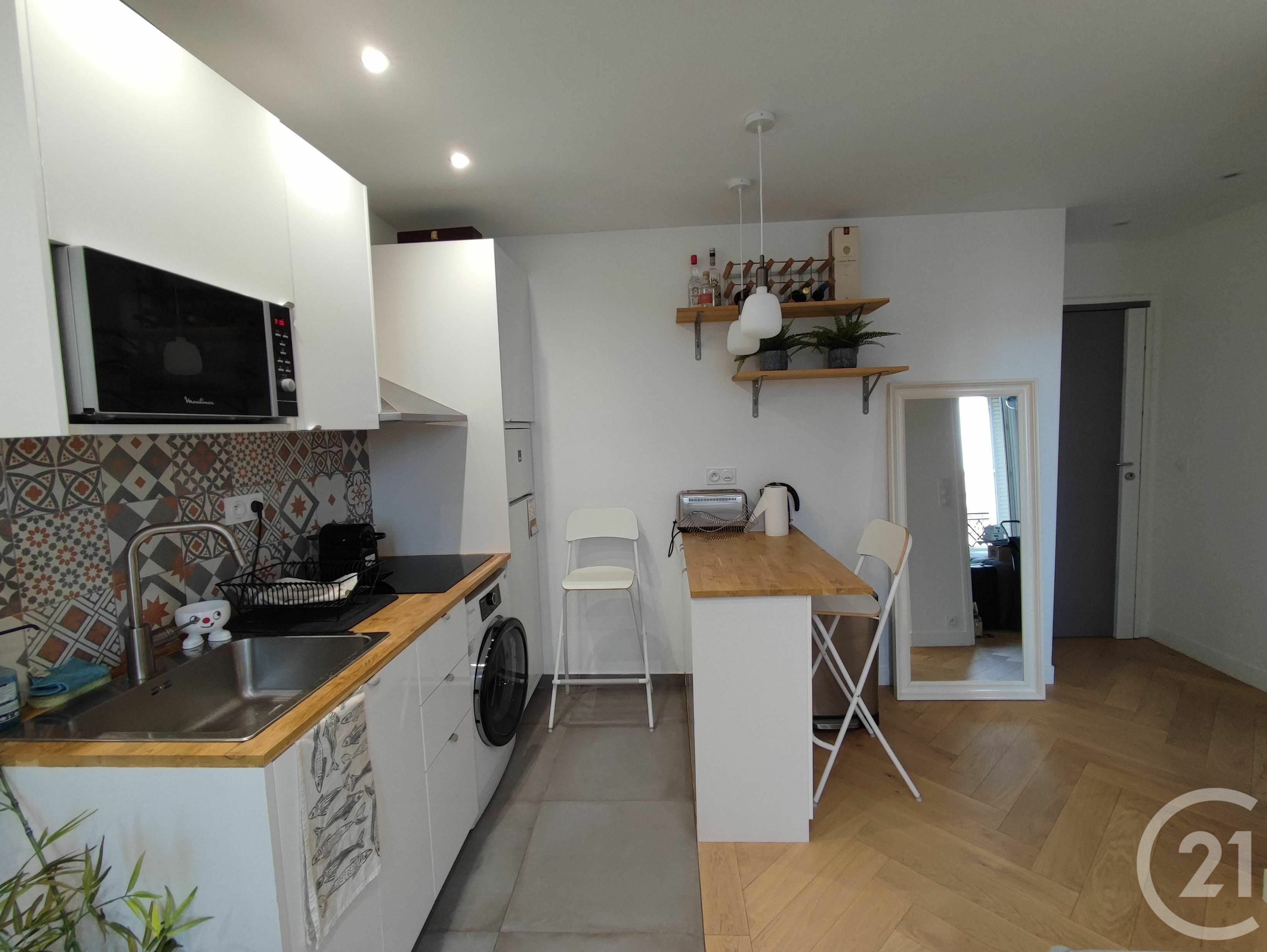 Apartment for rent of 25sqm in Levallois Perret