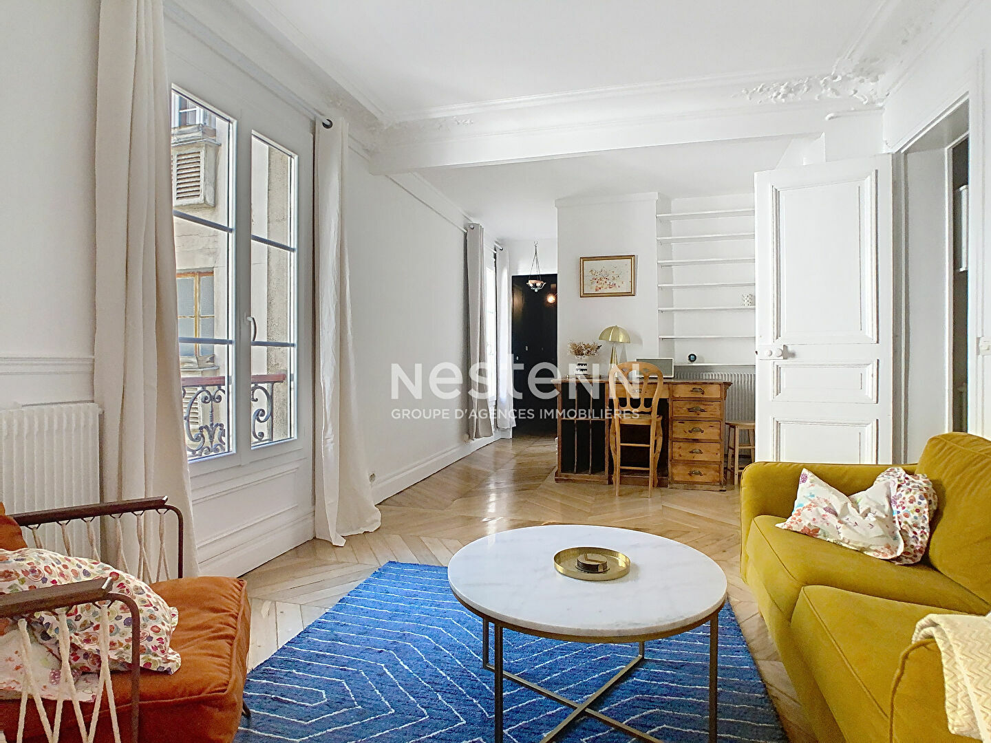 PARIS 8th - Rue de Constantinople - Furnished - 3-room apartment 57.31sqm