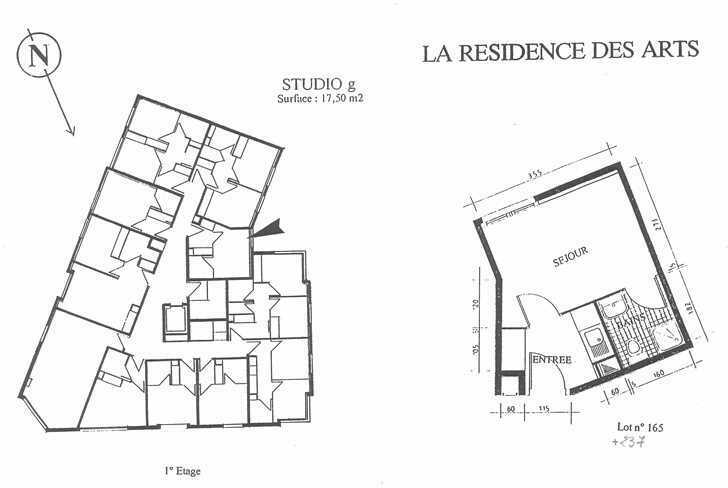 MONTPELLIER - Furnished Apartment ST - 19.00sqm