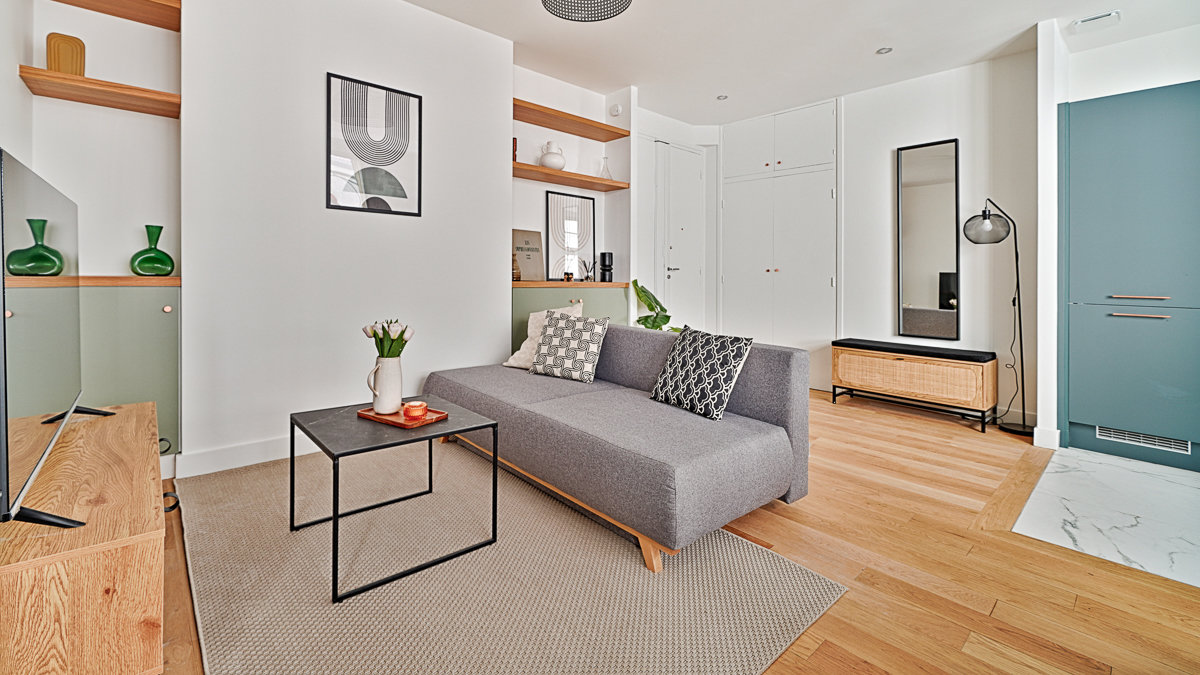 Rental apartment of 36 sqm in PARIS 8