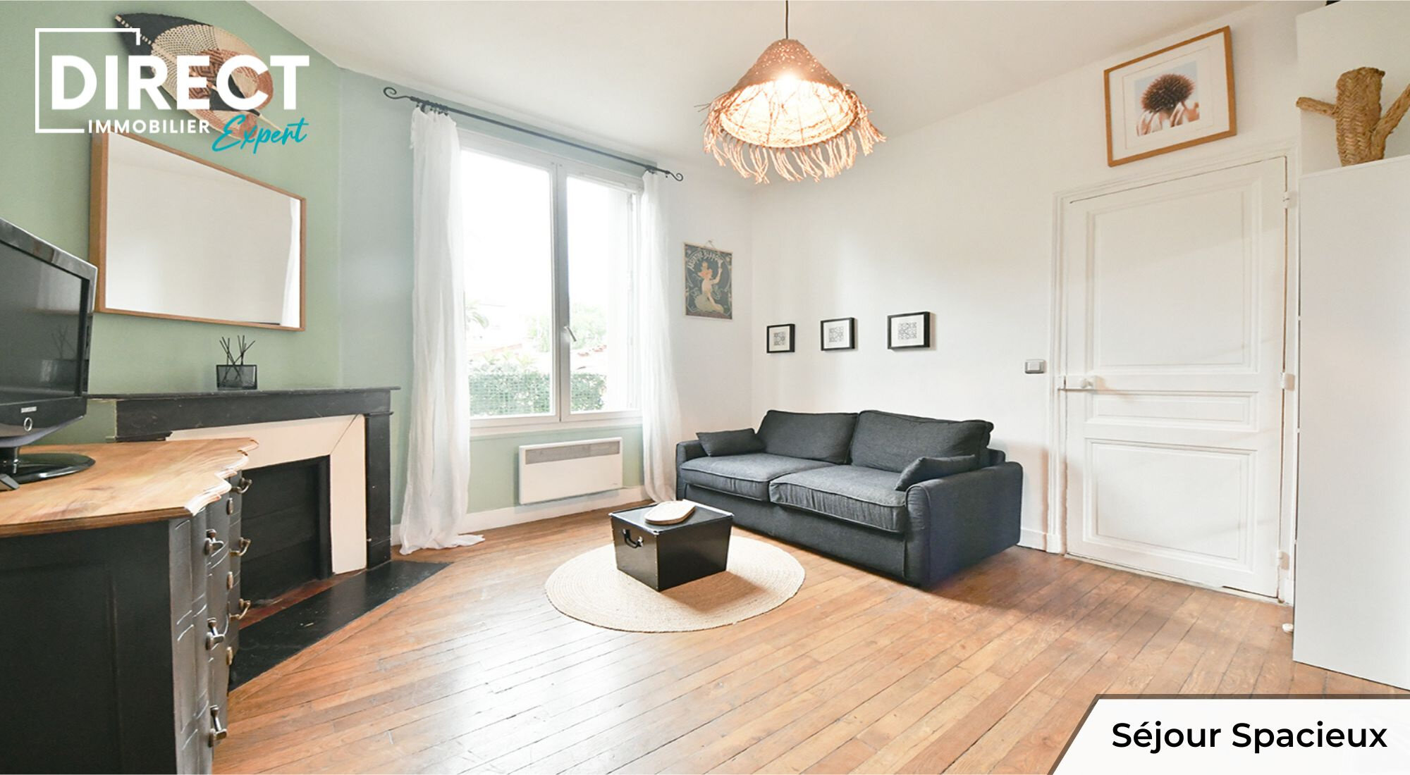 Alfortville NORTH - 1-bedroom apartment of 34 sqm with cellar