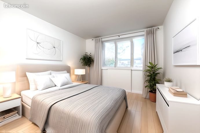 Suresnes / Saint-Cloud – 3 pièces lumineux de 70m2 rénové dernier étage – Vue Tour Eiffel – 70 m2 avec travaux personnalisables