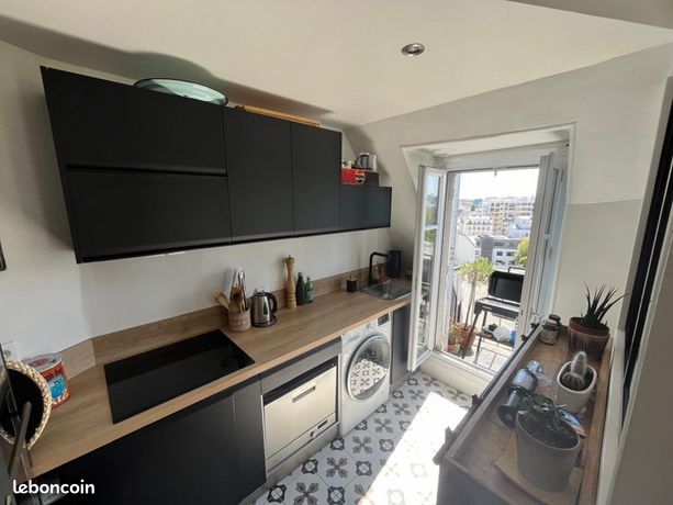 2 pièces 45 m2 paris 20 Jourdain