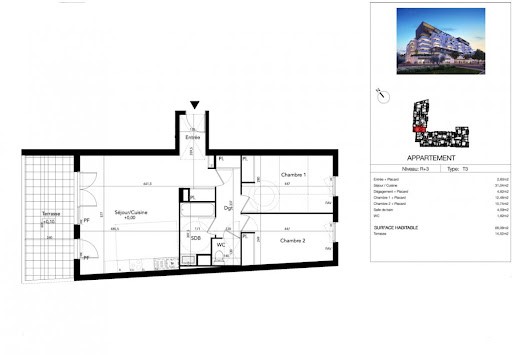 Béziers - Appartement & loft à vendre