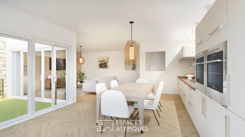 Home to be reimagined with building permit.