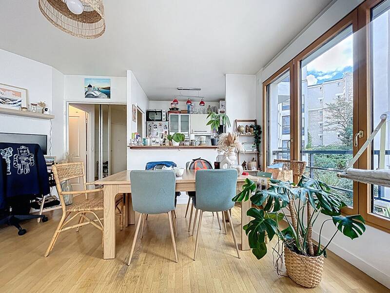 T2 505 sqft with balcony in PARIS 13 near Corvisart metro