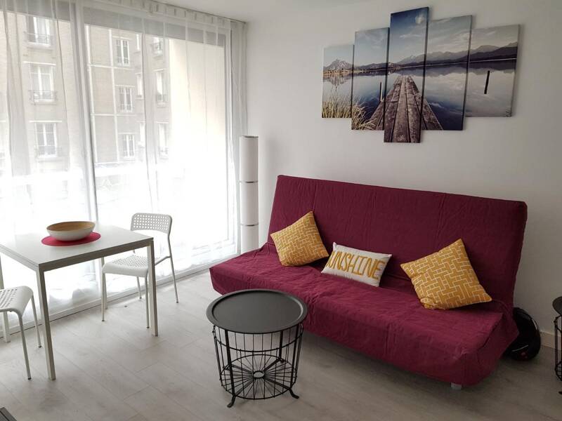 Appartement 25 m² moderne avec balcon à Courbevoie 92400