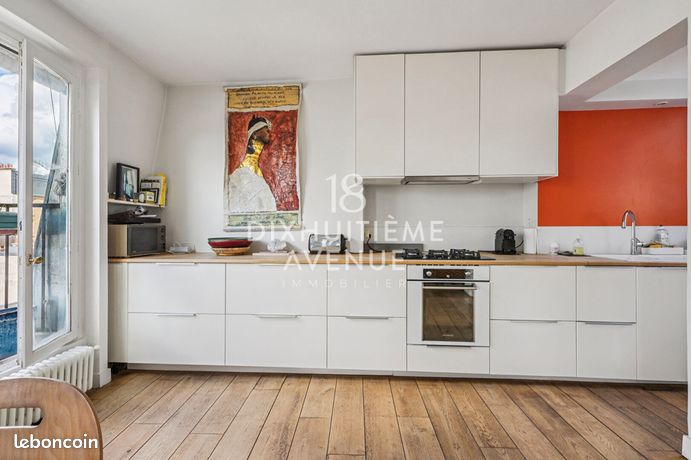 3-room apartment in Paris (75018)