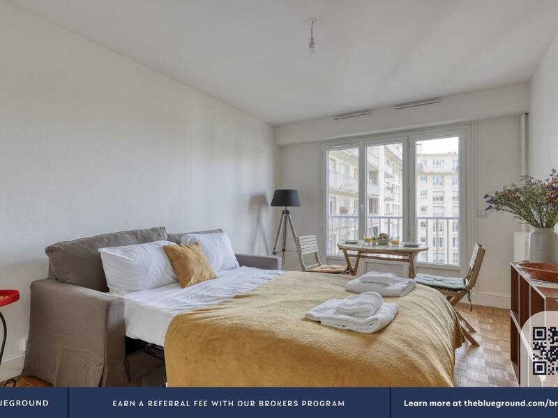 Location courte durée appartement de 30m2 à PARIS 13