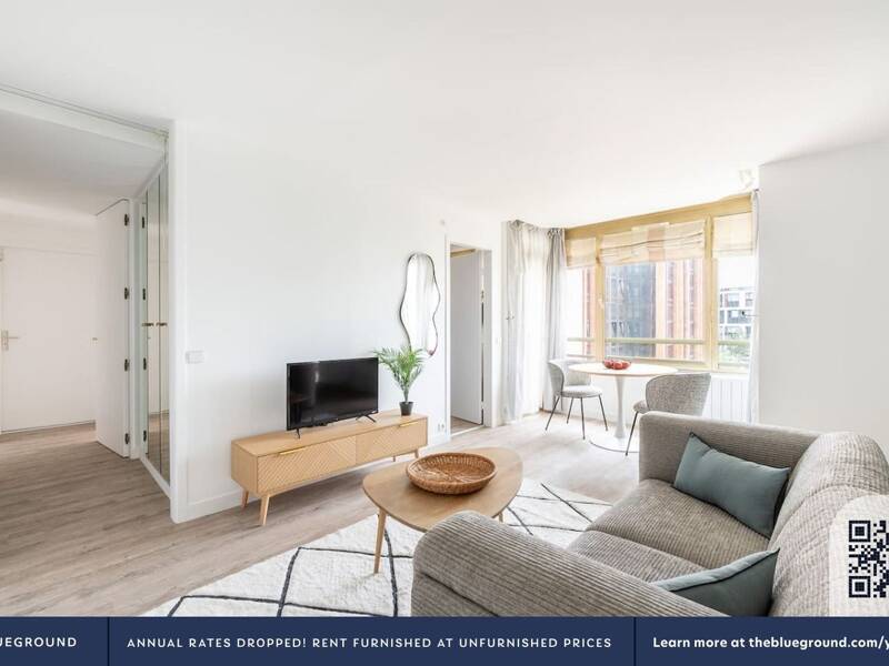 Short-term rental apartment of 45 sqm in Levallois-Perret.