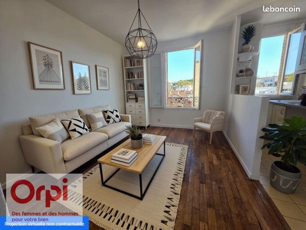 شقة بغرفتين 33 م²