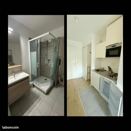 شقة استوديو 34 م² مع تراس وحديقة خاصة - إقامة 2022 - بلانك-ميسنيال