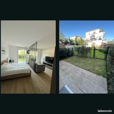 شقة استوديو 34 م² مع تراس وحديقة خاصة - إقامة 2022 - بلانك-ميسنيال