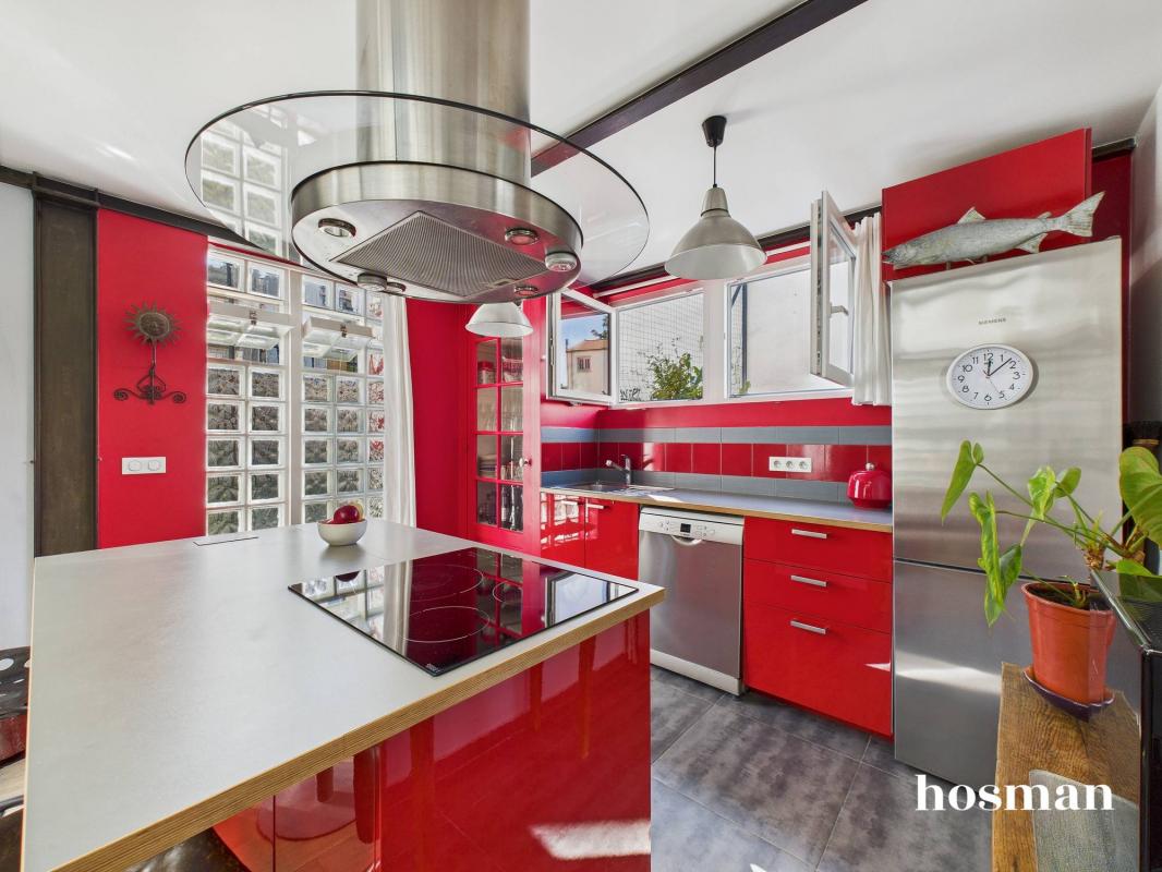 Loft avec rooftop ! Quadruplex traversant de 4 pièces ? Bas-Montreuil, Montreuil