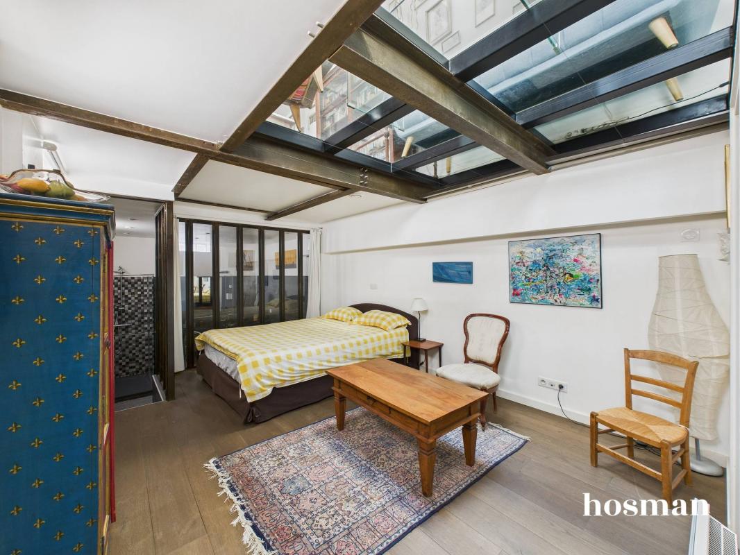 Loft avec rooftop ! Quadruplex traversant de 4 pièces ? Bas-Montreuil, Montreuil