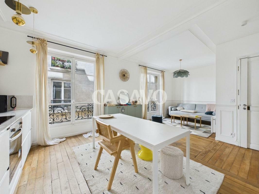 Vente Appartement 2 pièces de 42m2 - 75018 Paris