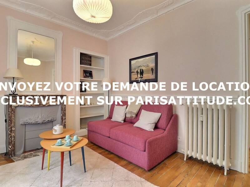 T2 43m² meublé avec ascenseur à Paris 16 Rue Agar