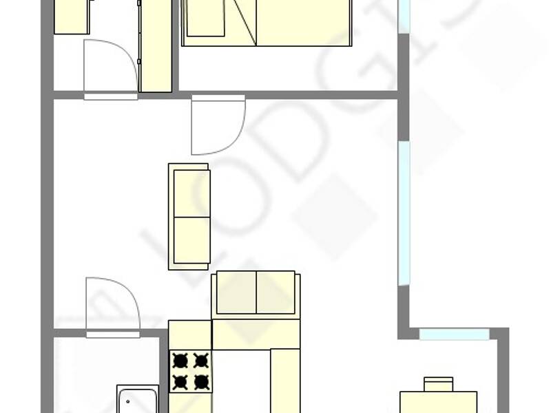 Location appartement de 45m2 à PARIS 3