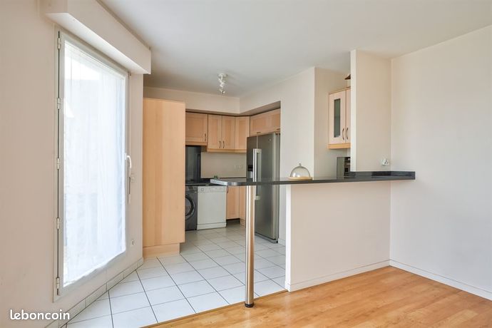 شقة مكونة من غرفتين بمساحة 55 م²