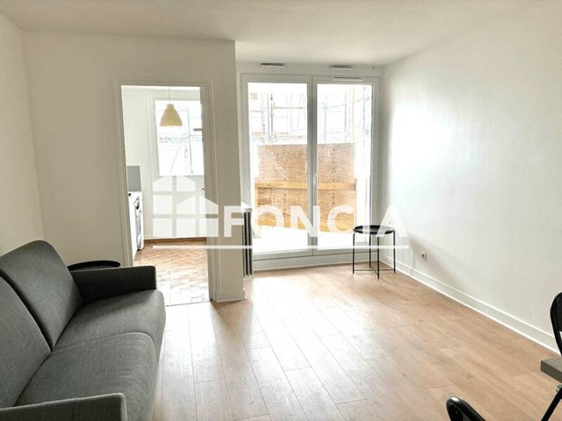 Location T1 28m2 meublé sécurisé PARIS 20 avec cave