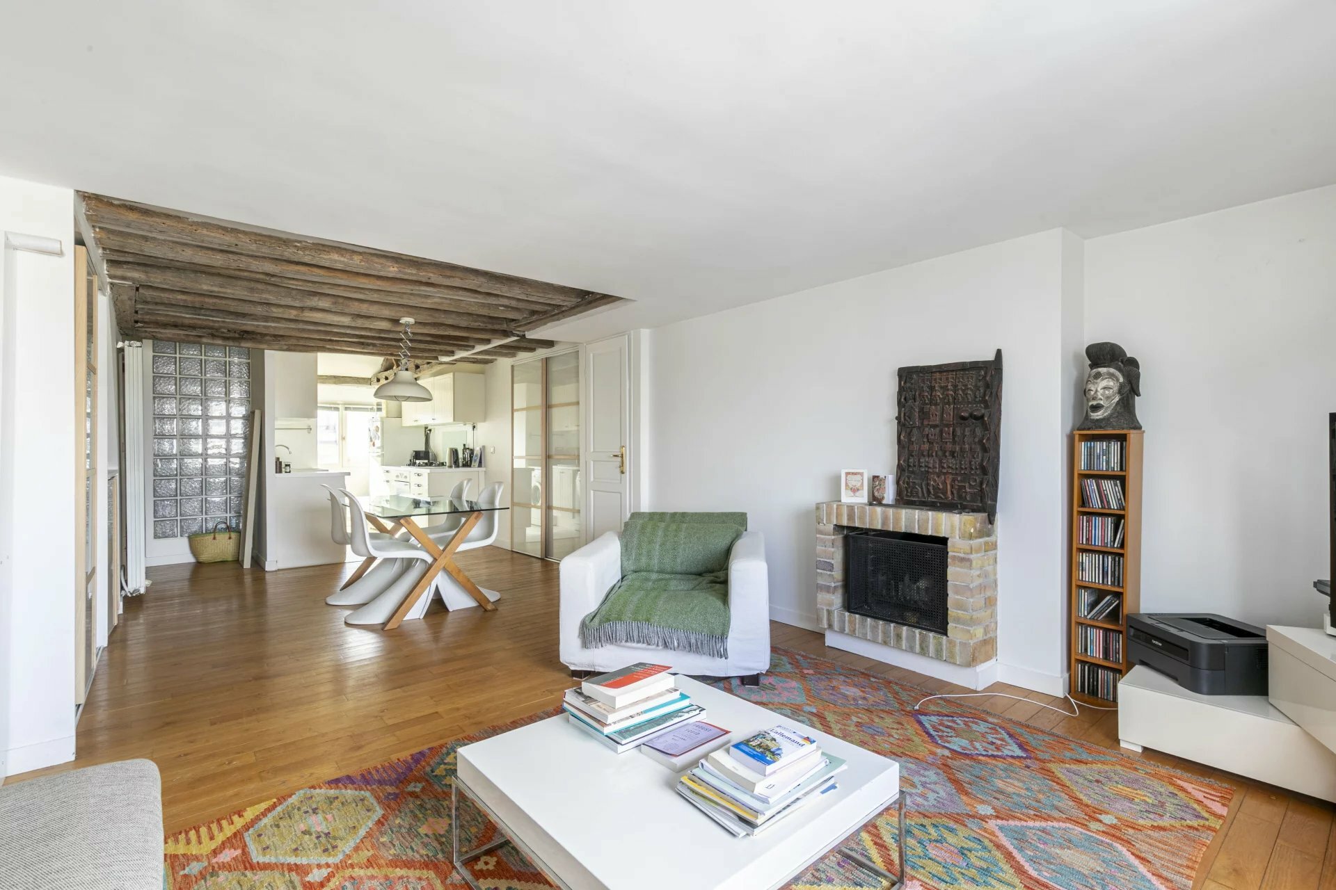 Duplex au dernier étage - vues dégagées