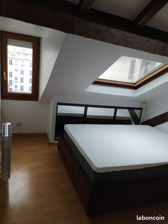 شقة دوبلكس تتكون من غرفتين بمساحة 35 م² (40 م²) بالقرب من ساحة جان زاي.