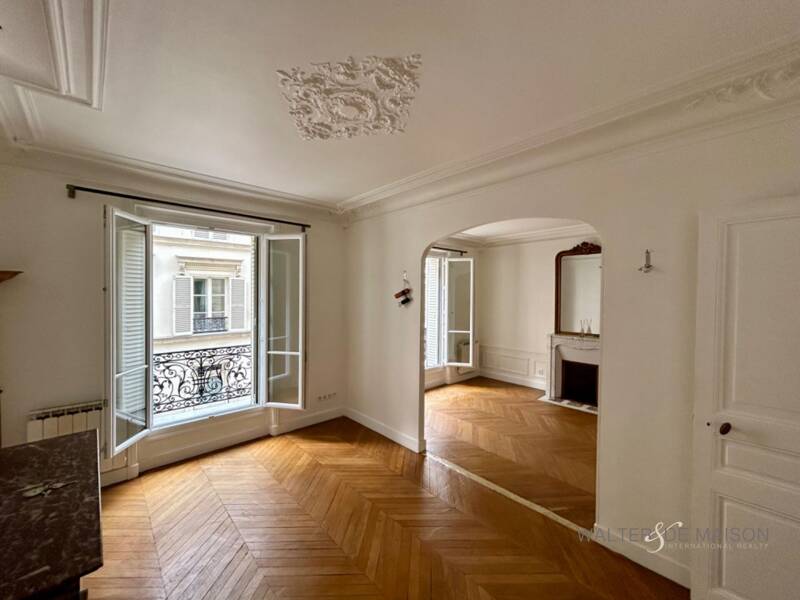 إيجار شقة بمساحة 52م² في باريس 17