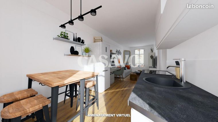 شقة مكونة من غرفتين 28 م²