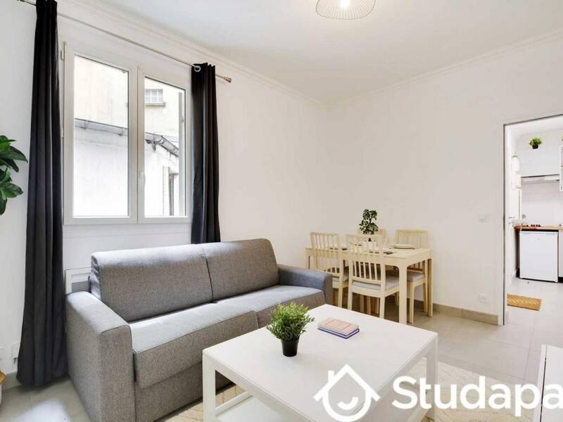 Location courte durée appartement de 32m2 à PARIS 12