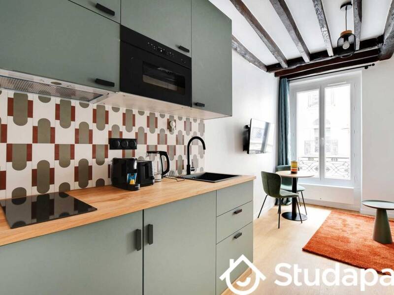 Location courte durée appartement de 16m2 à PARIS 16