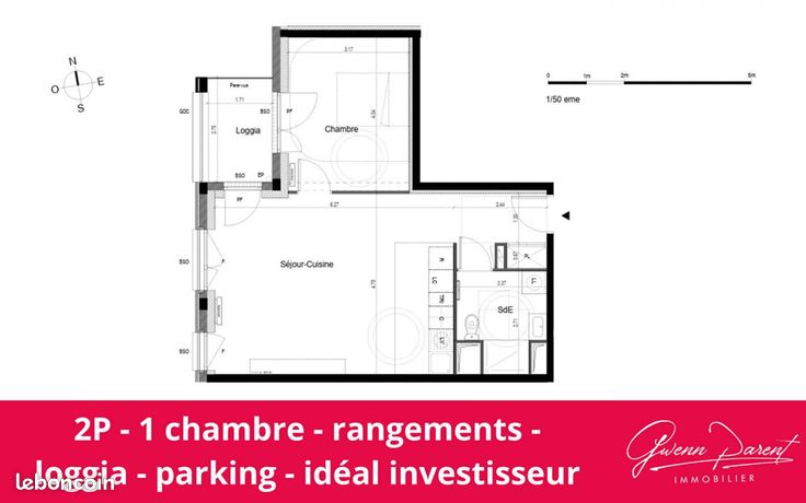 2-room apartment 52 sqm