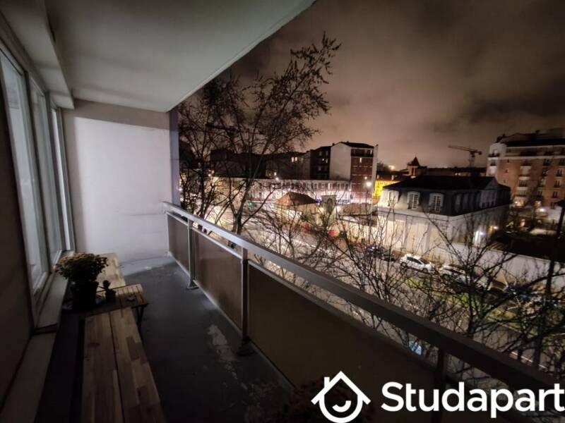 Location of a 11sqm apartment in Clichy