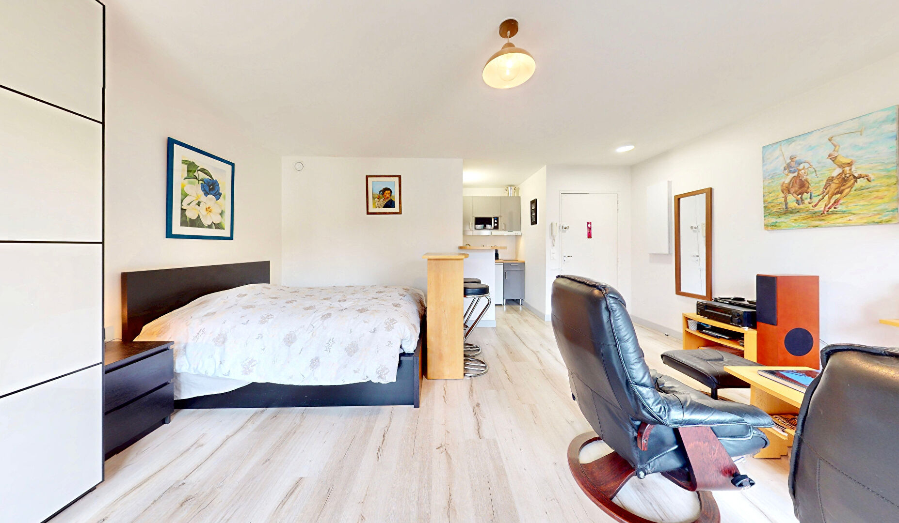 شقة في كولومب، غرفة واحدة بمساحة 31.50 م²