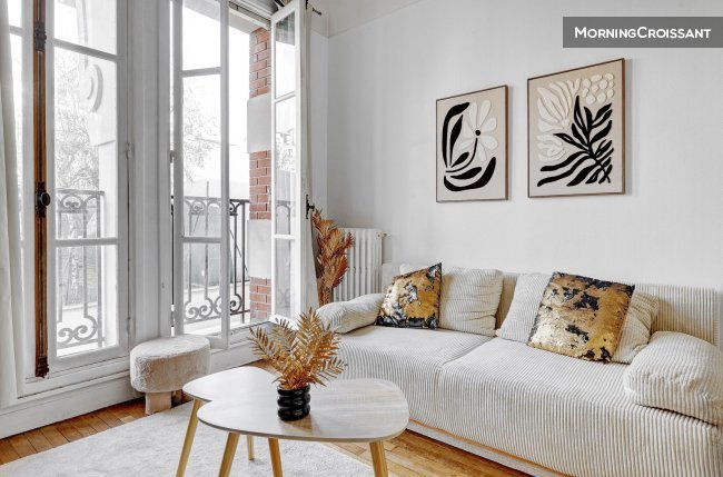 شقة T2 حديثة 40م² مضيئة، بورت دو فيرساي، باريس 15