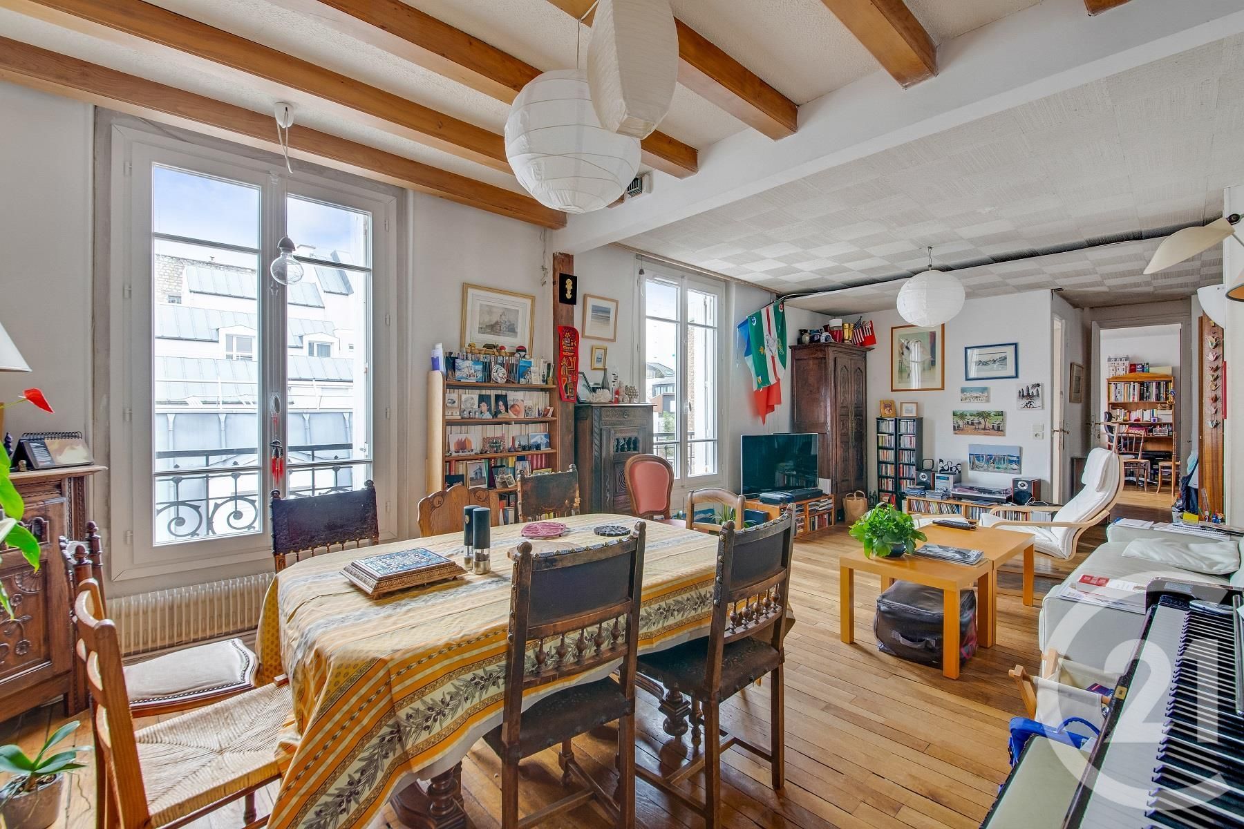 بيع شقة بمساحة 88م² في باريس 19