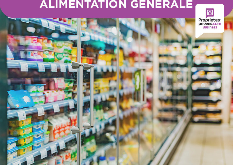 Alimentation générale 50 m² avec grande réserve Paris 14