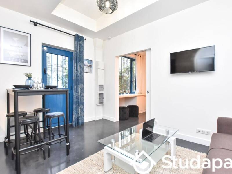 Location courte durée appartement de 30m2 à PARIS 2