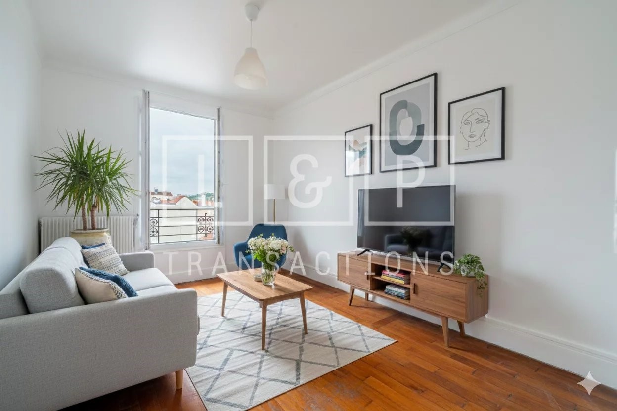 T3 68m² dernier étage lumineux Puteaux centre-ville