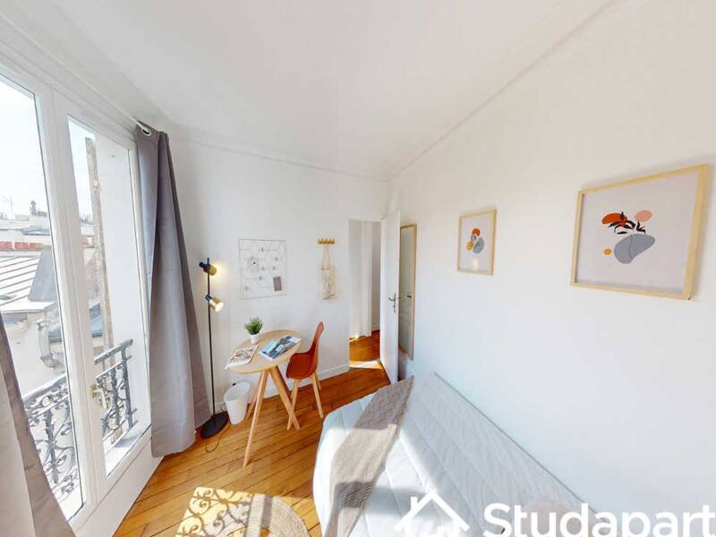 Location appartement de 50m2 à PARIS 18