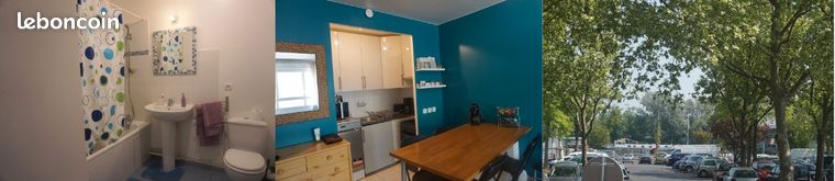 T2 meublé Seine à 3 min de la gare Juvisy RER