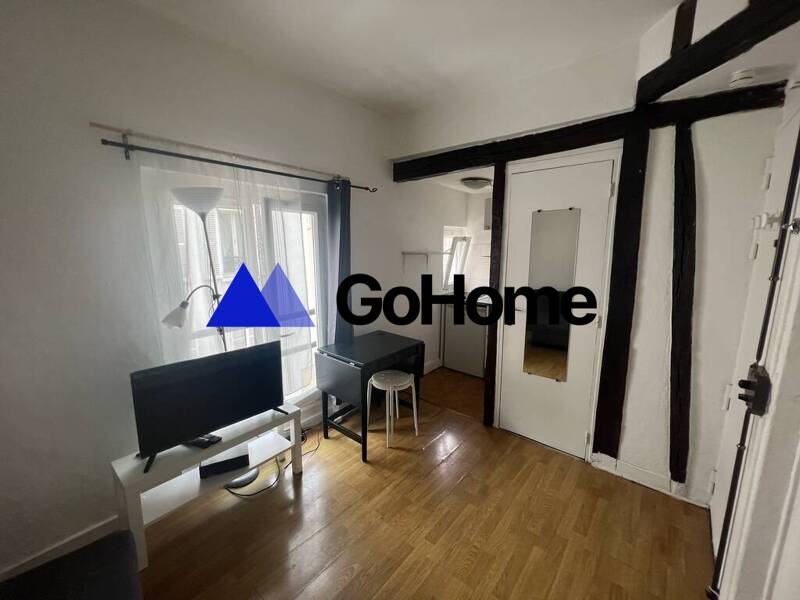 Furnished studio 13 sqm on 2nd floor in Paris 14th arrondissement