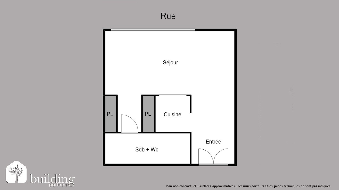 For sale, 35sqm apartment in PARIS 17.