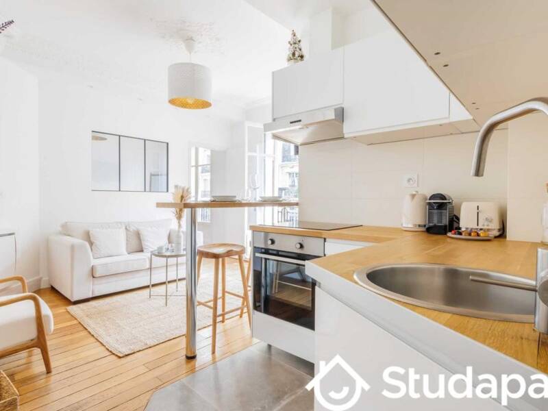 Affitto breve termine appartamento di 32 mq a PARIGI 17