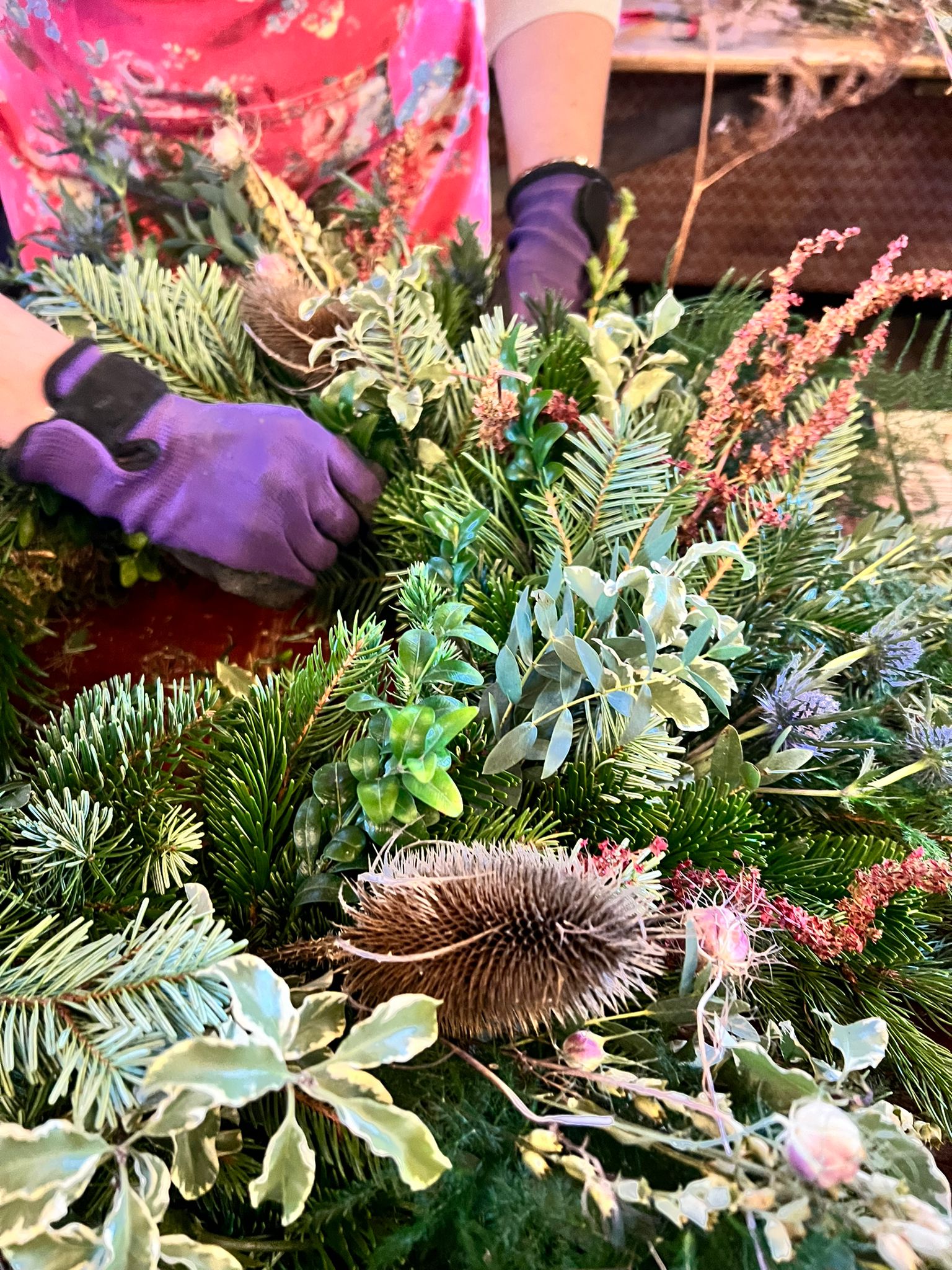 Evening Rest and Wreath Workshop 