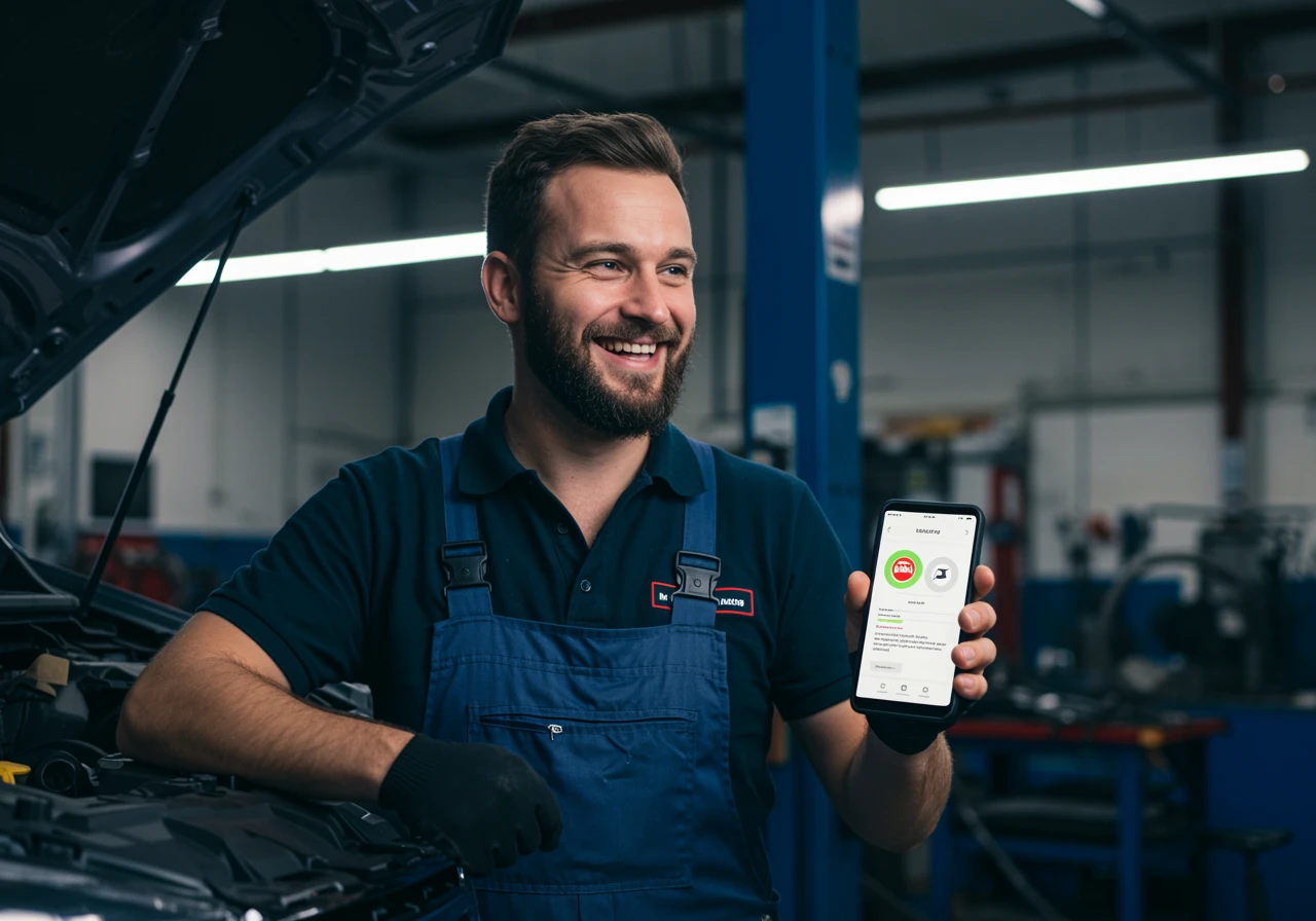 Réserver une prestation de mécanicien indépendant avec MSA application